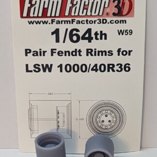 Pair of Fendt Style Rims for LSW 1000/40R36 Tire